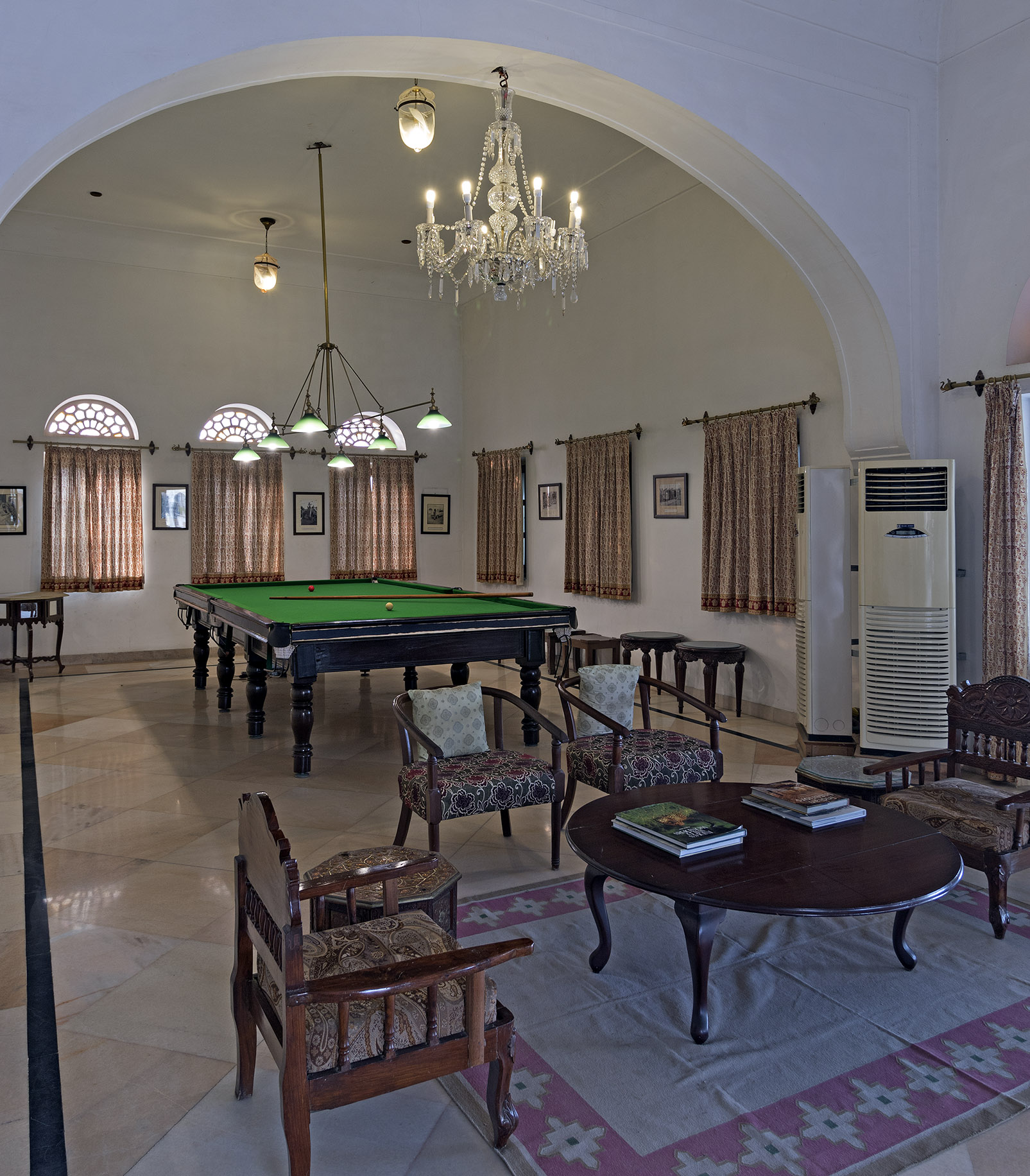 Billiards room