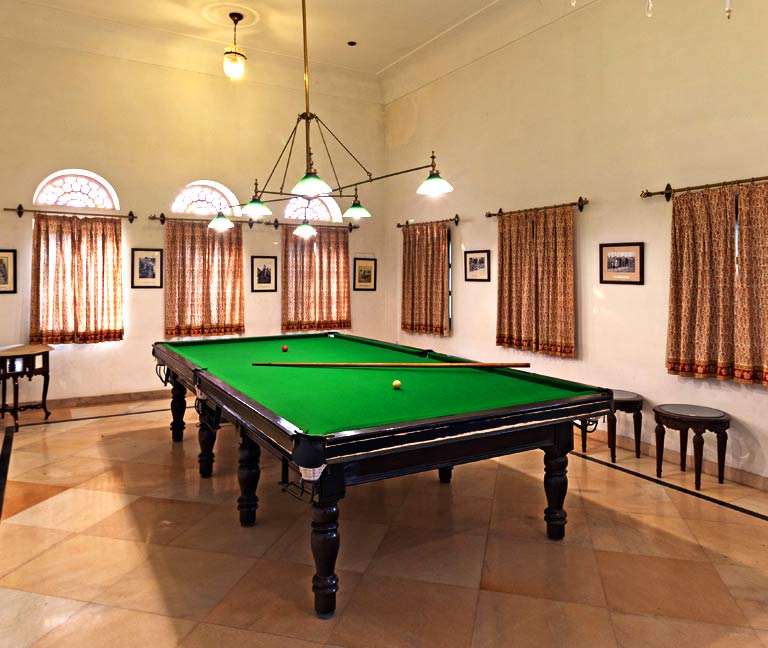 Billiards room